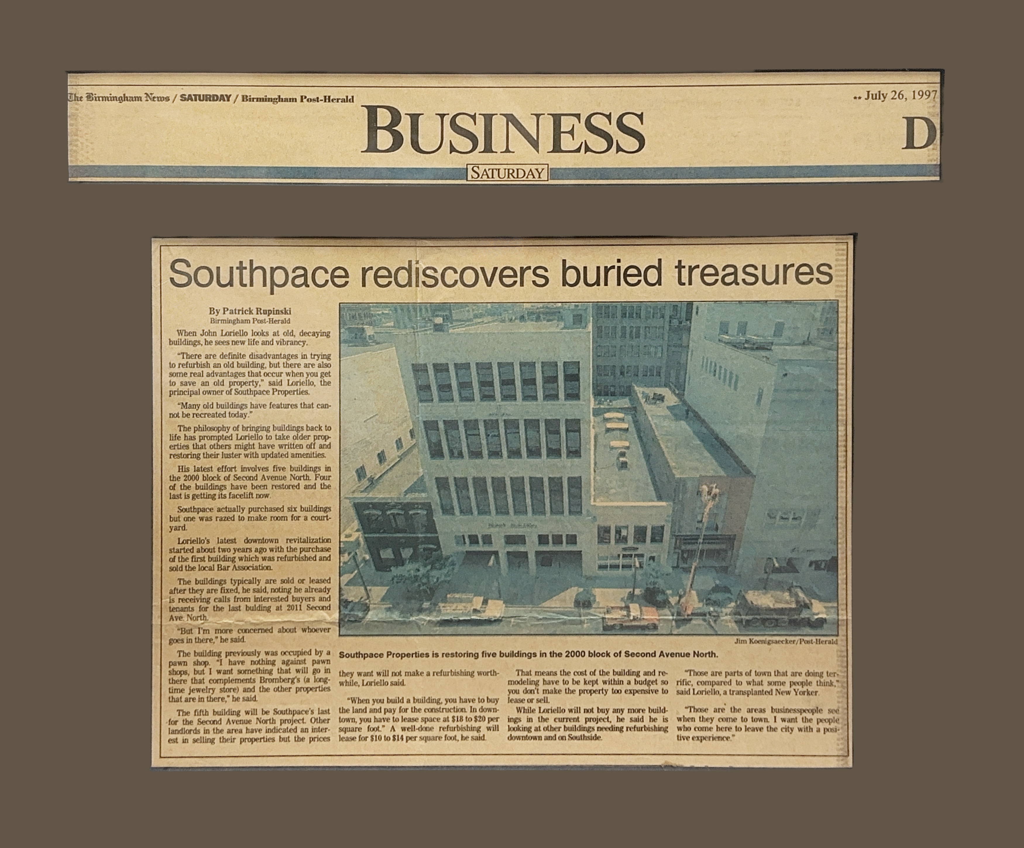 Birmingham News Article