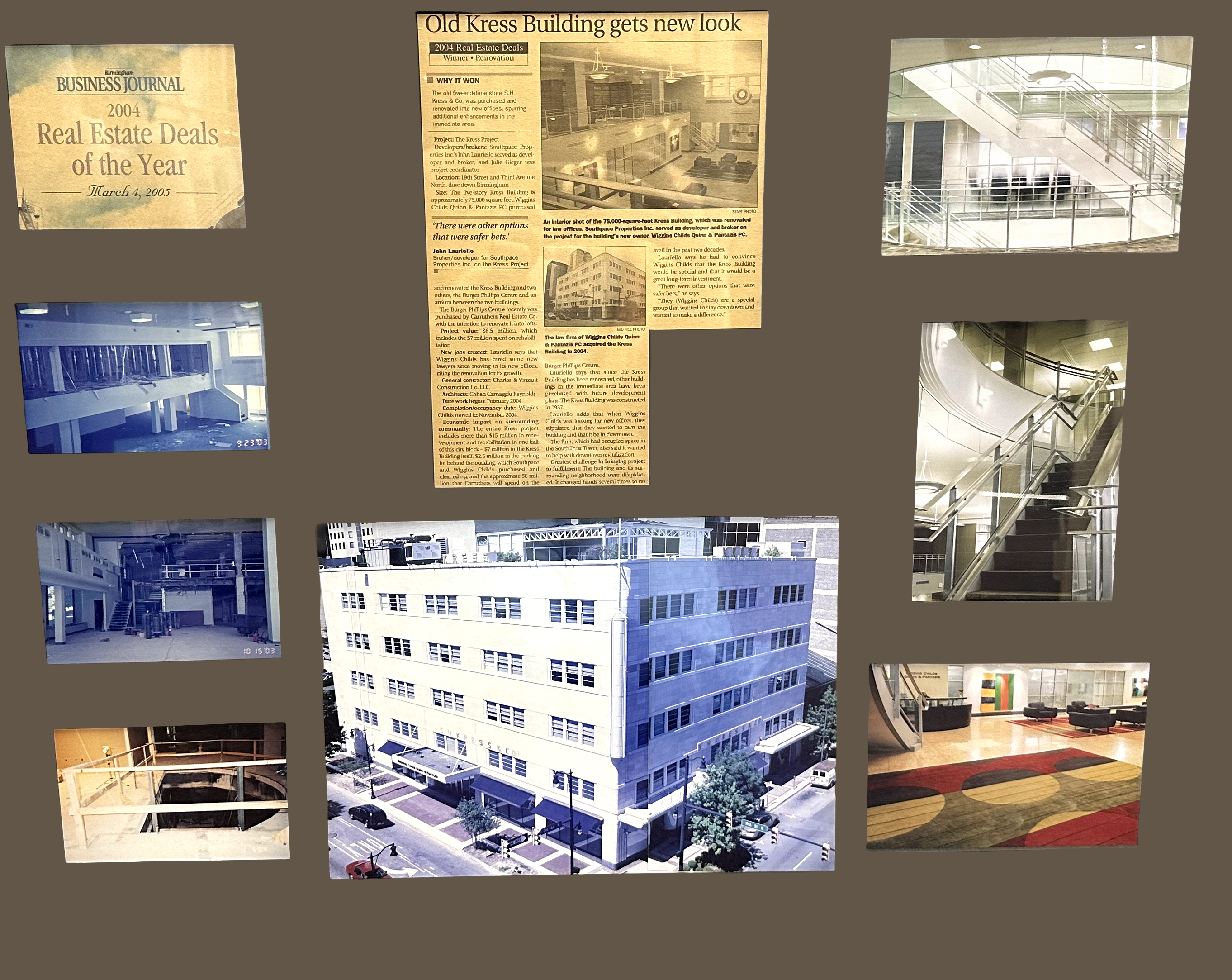 Kress Building Before & After