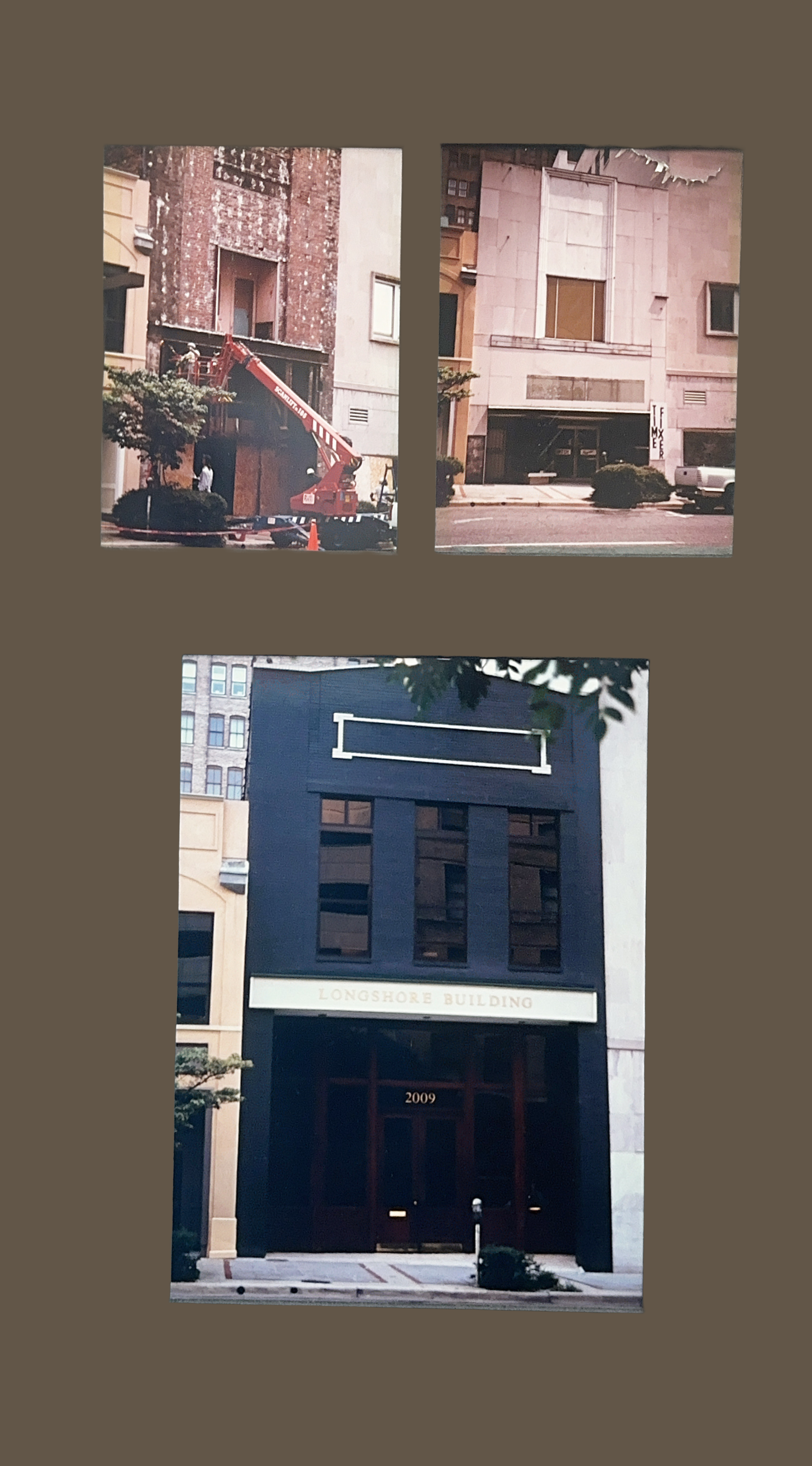 Longshore Building Before & After
